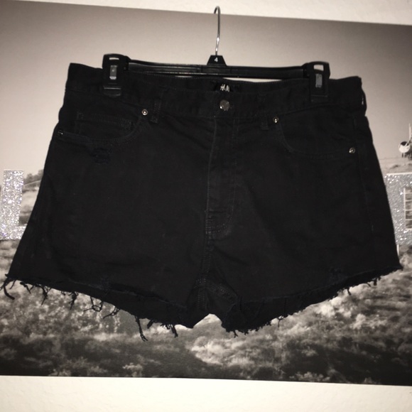 H&M Pants - H&M Distressed Jean Shorts
